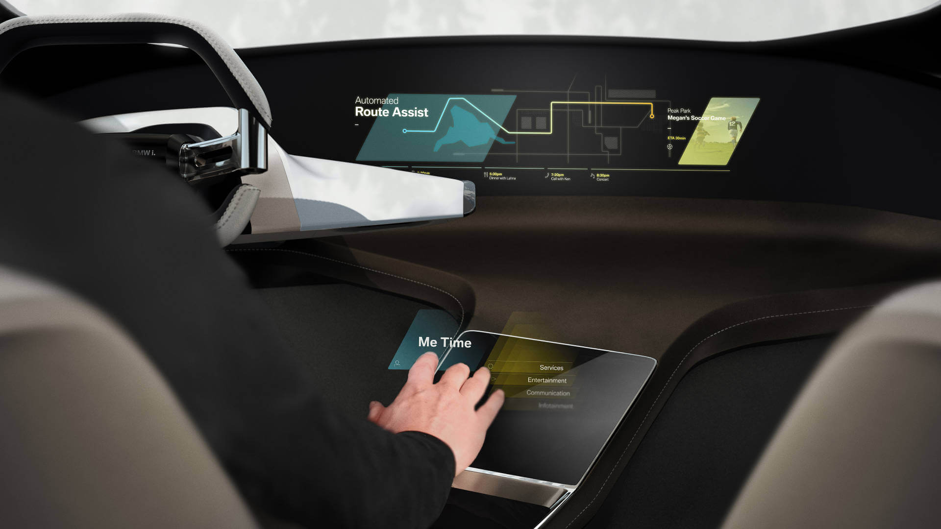 Gestensteuerung: BMW HoloActive Touch.